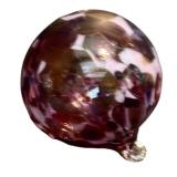 LR - Decorative Ceramic Vase by Pietrasanta and Hand Blown Glass Ornament