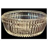 Collection of Vintage Crystal and Glass Dishes, Bowls, and Serving Pieces