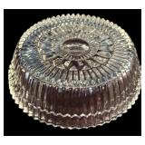 Collection of Vintage Crystal and Glass Dishes, Bowls, and Serving Pieces