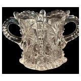 Collection of Vintage Crystal and Glass Dishes, Bowls, and Serving Pieces