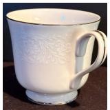 DR - Vintage Grace Concerto Fine China Dinnerware Set with Floral Embossed Pattern