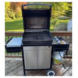D - Weber Spirit Stainless Steel Gas Grill with Cover