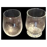 FR - Collection of 13 Glasses Including Champagne Flutes and Tumblers