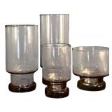 K - 32 Piece Tuscany Collection Oak Beverage Glass Set in Box