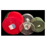 LR - Holiday Candle and Ornament Collection with Department 56 and Glass Holder