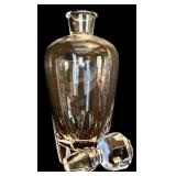 LR - Vintage Crystal Decanter and Pitcher Set