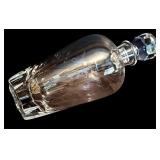 LR - Vintage Crystal Decanter and Pitcher Set