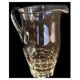 LR - Vintage Crystal Decanter and Pitcher Set