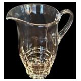 LR - Vintage Crystal Decanter and Pitcher Set