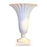 LR - Vintage Lenox Porcelain Vase with Fluted Design, 8.75 Inches Tall