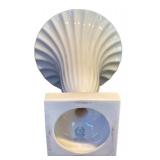 LR - Vintage Lenox Porcelain Vase with Fluted Design, 8.75 Inches Tall