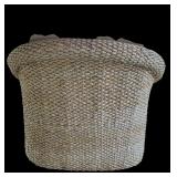 SR - Century Woven Rattan Lounge Chair with Cushions