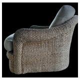 SR - Century Woven Rattan Lounge Chair with Cushions