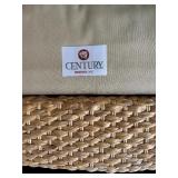 SR - Century Woven Rattan Lounge Chair with Cushions