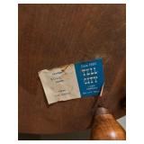 LL - Pair of Vintage Tell City Vintage Spindle Back Dining Chairs