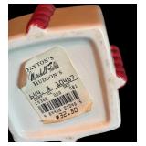 LL - Christmas Decor Collection with 17in Reindeer, Nieman Marcus Plate, Bell, Snow Globe and Figures