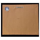 LL - Pair of Framed Vintage Prints - Angers & Place Ducale, 11x13 Inches