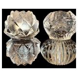 LL - Set of 4 Scandinavian Glass Votive Candleholders by Kosta Boda and Orrefors