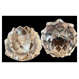 LL - Set of 4 Scandinavian Glass Votive Candleholders by Kosta Boda and Orrefors