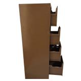 LL - Sears Four Drawer Steel File Cabinet