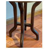 LL -Vintage Wood Side Table with Surface Wear