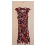 UL - Diane Von Furstenberg Sheer Multicolor Women