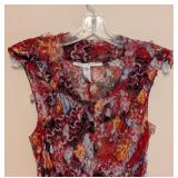 UL - Diane Von Furstenberg Sheer Multicolor Women