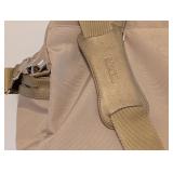 UL - Tumi Canvas and Leather Bag with Shoulder Strap