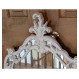 UL - Turner Wall Mirror with Ornate White Frame