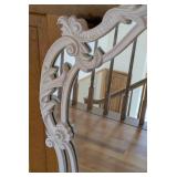 UL - Turner Wall Mirror with Ornate White Frame