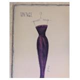 ML - Emily Adams Framed Print Vogue Silhouette