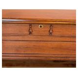UL - Vintage Ed Roos Cedar Chest with Turned Details