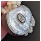 DR - Arella 925 Sterling Silver Multi-Strand Beaded Necklace