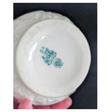 ML - Vintage Belleek Ireland Cream Porcelain Vase and Creamer Set