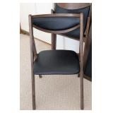 DR - Vintage Stakmore Folding Table with 4 Folding Chairs
