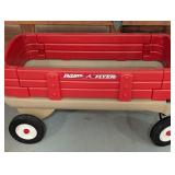 G - Radio Flyer Plastic Wagon with Pull Handle