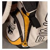 G - Golf Lot: 2 Bags, Assorted Clubs, FootJoy 10.5 Shoes, and Golf Ball Retriever