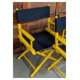 G - Set of 4 Blue and Yellow Director