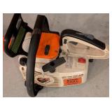 G - Stihl 009L Chainsaw with 12 Inch Blade and Bar Cover