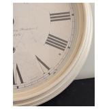 DR - Newgate Clock Co. Large 19-Inch Wall Clock with Roman Numerals