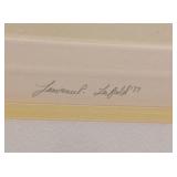 DR - Lawrence Leifeld Signed Embossed Print Spring Time 115/150 Framed Art