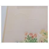 DR - Lawrence Leifeld Signed Embossed Print Spring Time 115/150 Framed Art