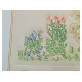 DR - Lawrence Leifeld Signed Embossed Print Spring Time 115/150 Framed Art