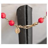 DR - Chan Luu 16 inch Beaded Necklace with Gold-Tone Chains