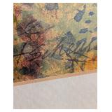 ML - Pat Scheurich Signed Abstract Mixed Media Painting 