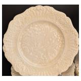 ML - Set of 12 Vintage Ridgway Old Ivory Bedford Ware 9-Inch Plates England