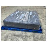 Stearns & Foster Lux Estate King Size Medium Euro Pillow Top Mattress - MSRP $4,399.00 - No Reserve!