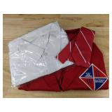 Womens School Uniform Costume Set Halloween Cosplay Shirt Coat Skirt Tie Outfit, Size Small $53 Retail - Brand New