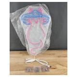 Neon Cat Sign with Mushroom Hat - Dimmable Wall Decor - Brand New