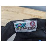 Top of the World North Carolina Tar Heels Adult Hat, Black, Velcro Adjustable - Brand New